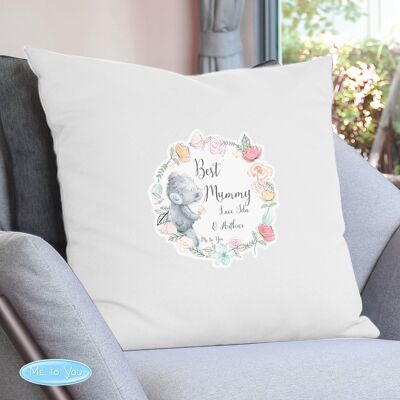 Personalisierter Me to You Floral Creme Kissenbezug