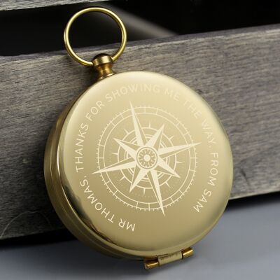 Personalisierter Andenken-Kompass