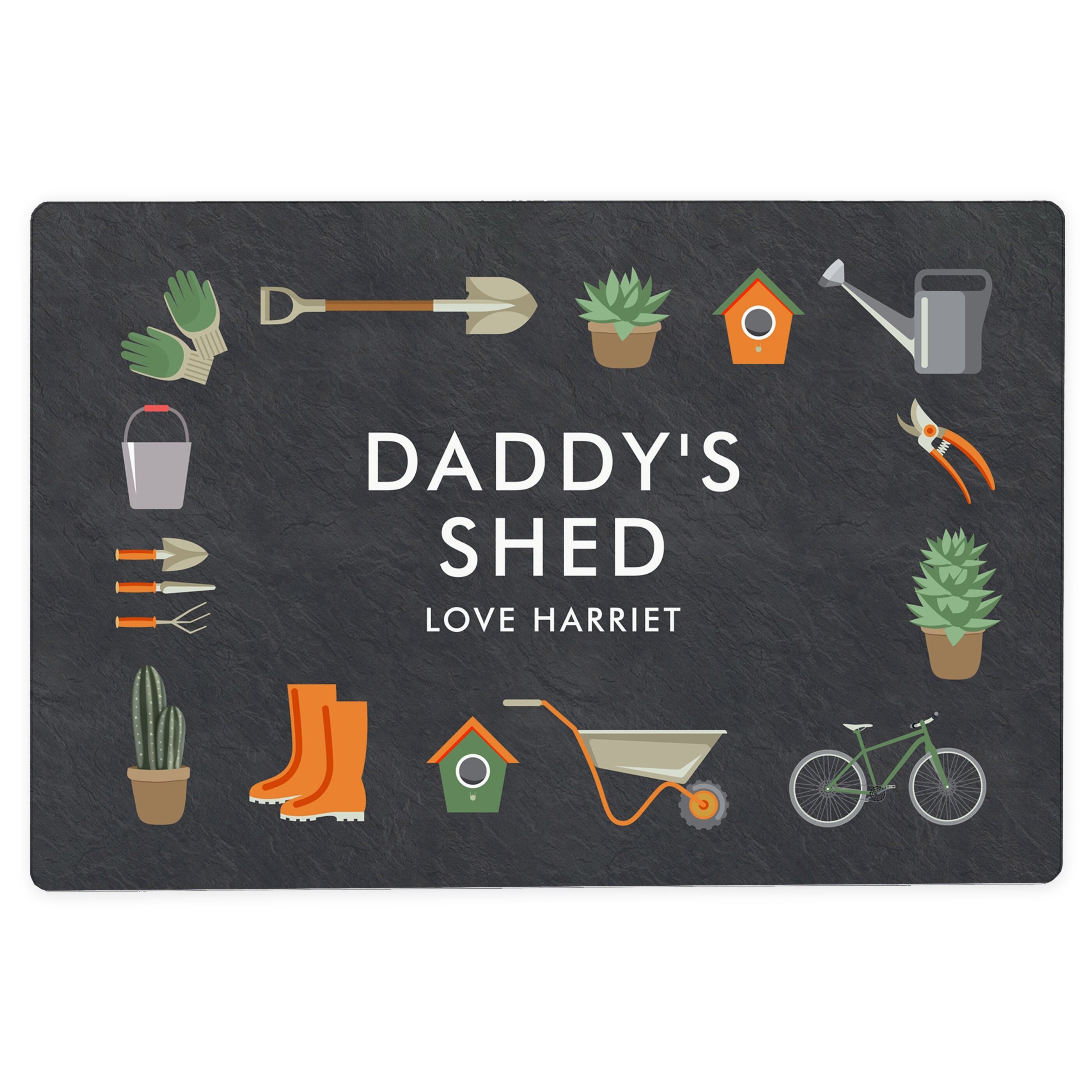 Plaque Métallique Jardinage Personnalisée