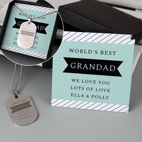 Personalised Box With Dog Tag