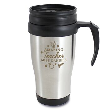 Tasse de voyage personnalisée Amazing Teacher 2