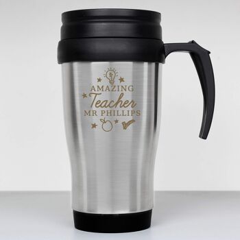 Tasse de voyage personnalisée Amazing Teacher 4