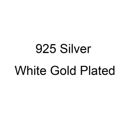 Pulsera recortada personalizada con nombres infinitos - Chapado en oro blanco