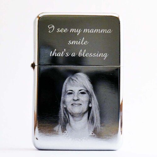 Photo personalized & engraved Star windproof lighter Mother's day gift