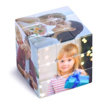 Photo Personnalisée Rubik's Cube Multi Image Trois Ordres Avec Trous Rubik's Cube 4