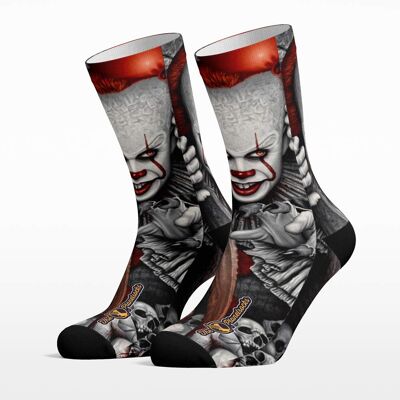 Scary Clown Socks