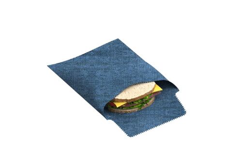 Sandwich & Snack bag 1er Set "Jeans"