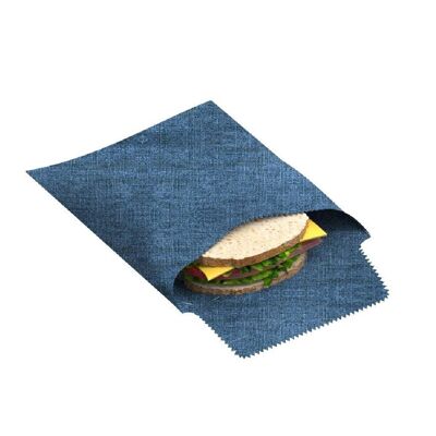 Sandwich & Snack bag 1er Set "Jeans"