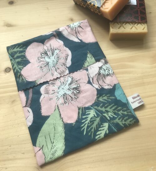 Pochette à savon imperméable - Hellebore