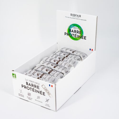 Barre protéinée bio - Cacao