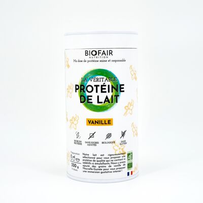 Organic whey protein - Vanilla 350g