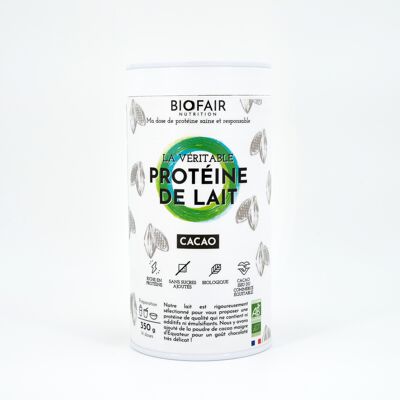 Proteine del siero di latte bio - Cacao 350g