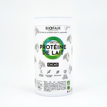 Protéine petit lait bio - Cacao 350g