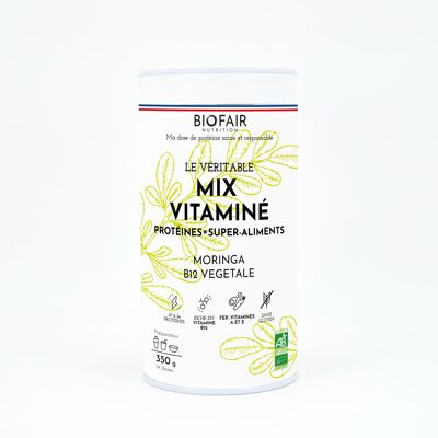 Organisches pflanzliches Protein - Vitamin Mix 350g