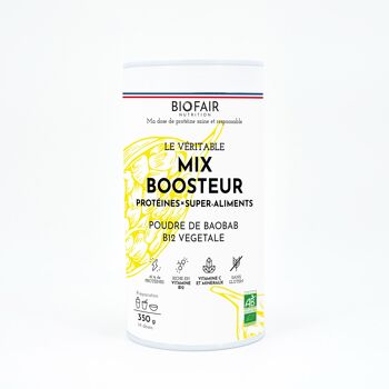 Protéine végétale bio - Mix Boosteur 350g