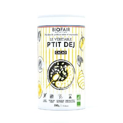 The real organic P'tit Dej - Cocoa 350g