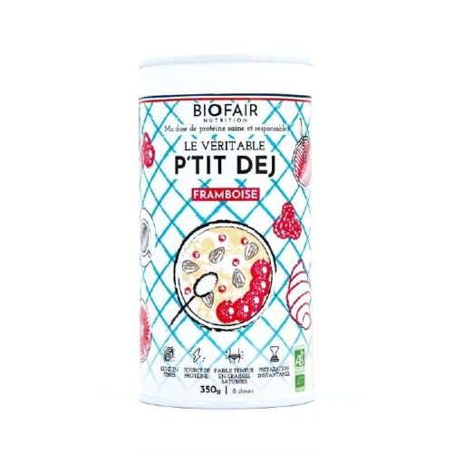 Le véritable P'tit dej bio - Framboise 350g