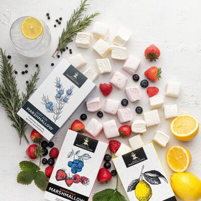 Gift Mixed Case of naturally flavoured luxury marshmallows