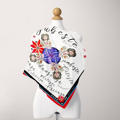 Girls Power - Silk Scarf