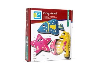 Animaux de plongée - jouet aquatique - enfants - animaux de plongée en néoprène - BS Toys 2
