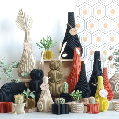 MK l'atelier Vasen für Trockenblumen - Pack Mini