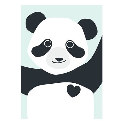 Tarjeta A6 Panda