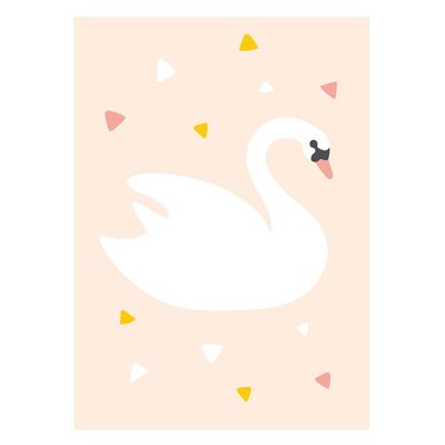 A6 card Swan