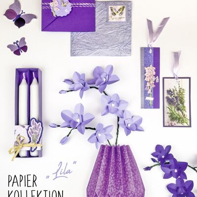 Colección de papel "Púrpura"