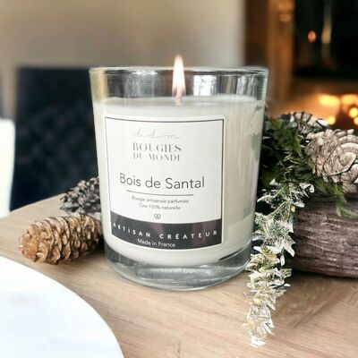 Bougie  parfumée Bois de Santal