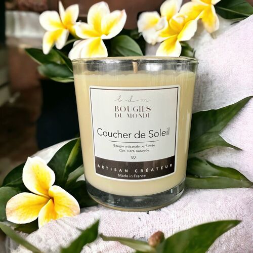 Bougie parfumée Coucher de Soleil