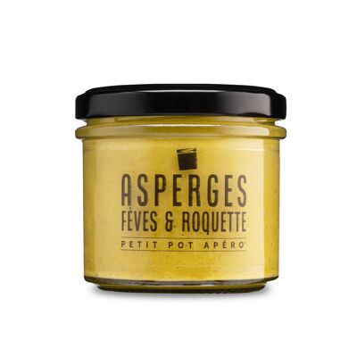 Spreadable - ASPARAGUS, BEANS & ARUQUETTE - Small aperitif pots