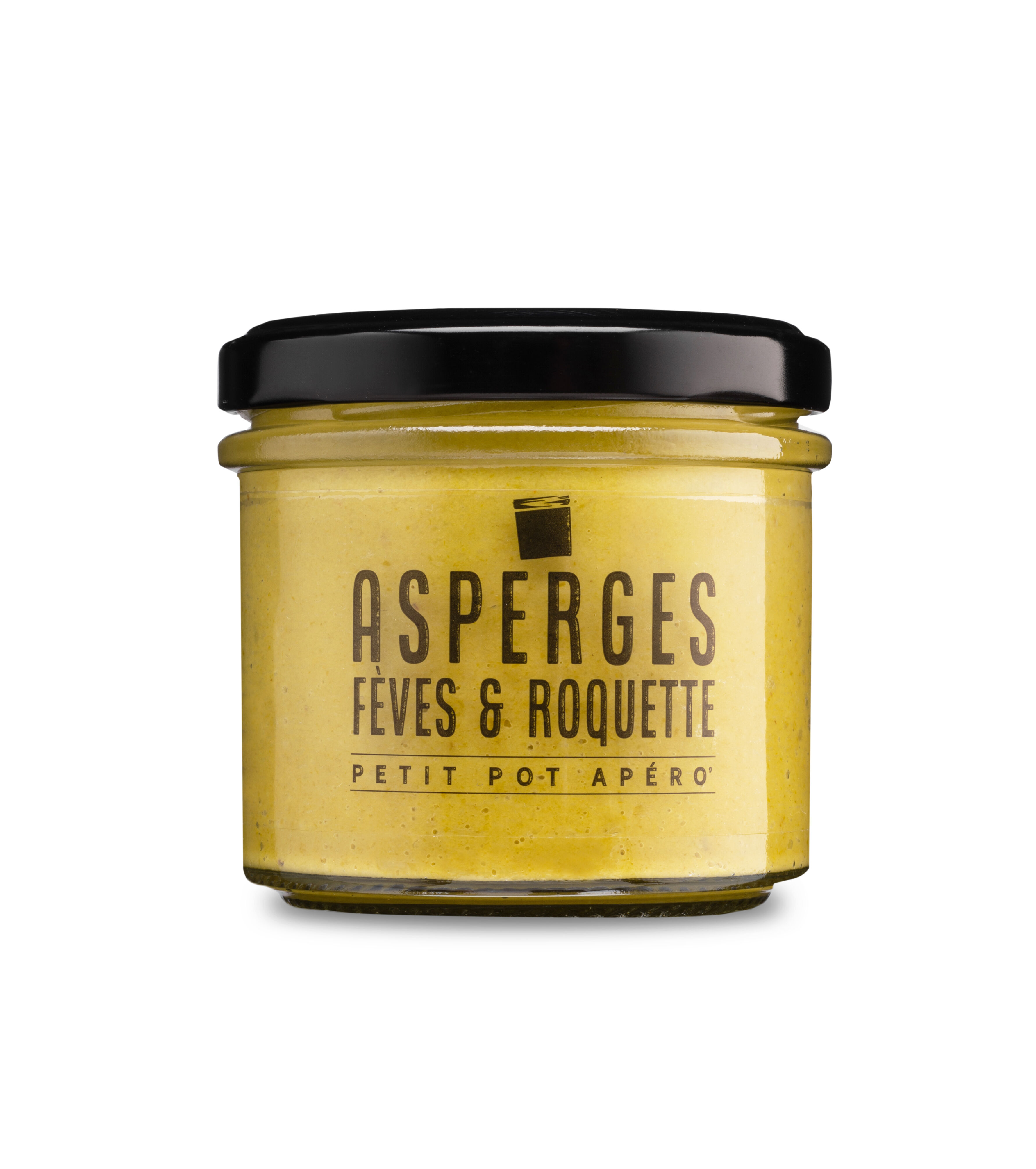 Streichfähig – Spargel, Bohnen und Aruquette – kleine Aperitif-Töpfe