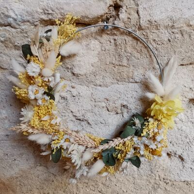 Spring collection wall wreath