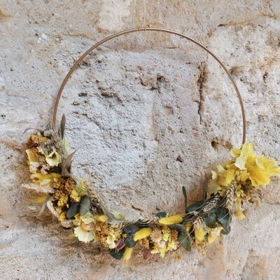 Spring collection wall wreath