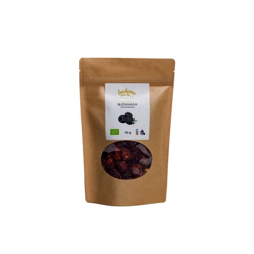 Organic freeze-dried blackberries