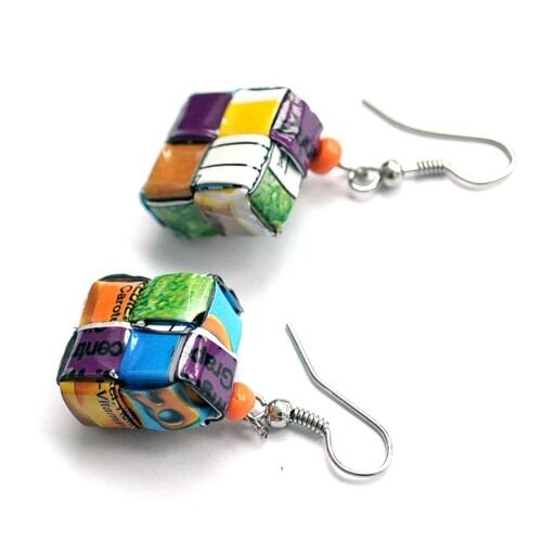 Earing "Square 3D"