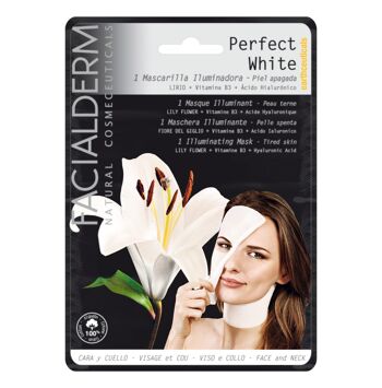 PERFECT WHITE Masque Visage Illuminateur - Fleur de Lys 1