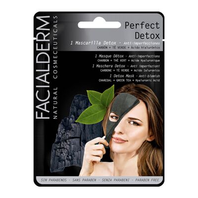 Masque facial en tissu Perfect Detox - Anti-imperfections