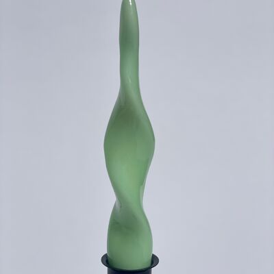 curly candle (LightGreen)