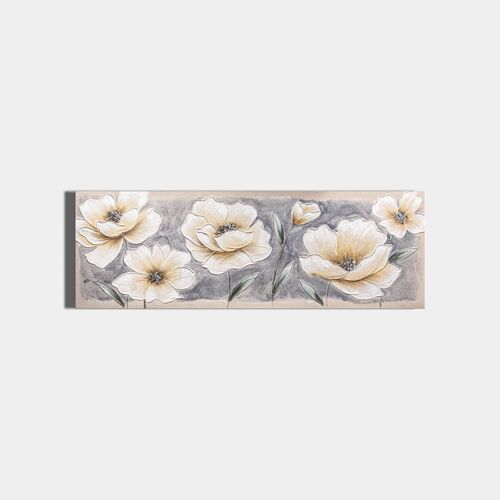 CHIC FLOWER PAINTING - 150x3x50cm