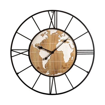 HORLOGE DU MONDE - 80x4x80cm 1