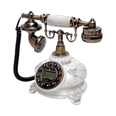 TELEPHONE CLASSIC WHITE - 22x25x32cm