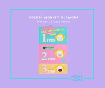 Golden Monkey Glamour Lip Kit en 3 étapes 4