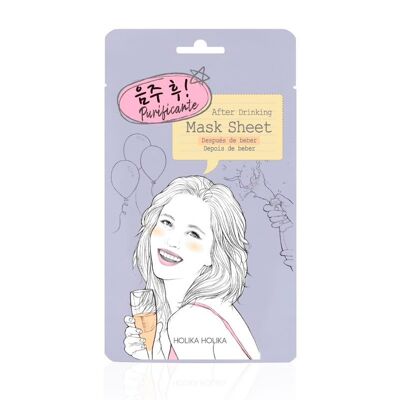 After Mask Sheet - After drinking