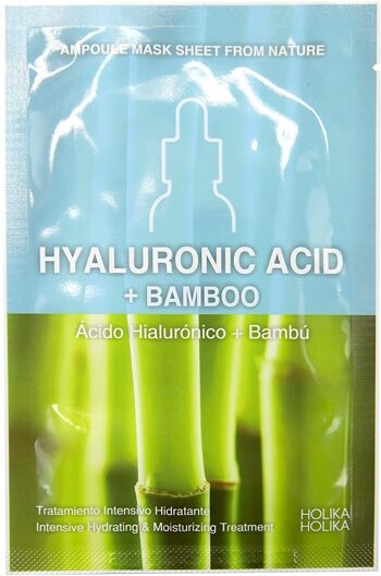 Masque Acide Hyaluronique + Bambou 1