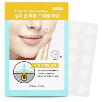 AC and MILD pimple patches