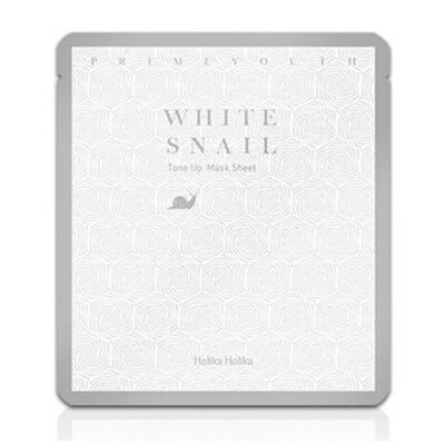 White Snail Mask