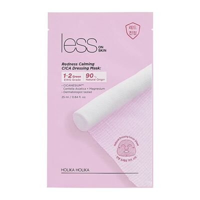 Less On Sensitive Skin Mask with redness