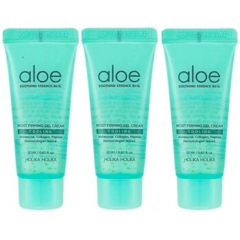 Aloe Soothing Essence 80% Gel Cream Set. Aloe Gel Raffermissant 80% (60 ml) et Crème Raffermissante 80% (3 unités x 20 ml) 4