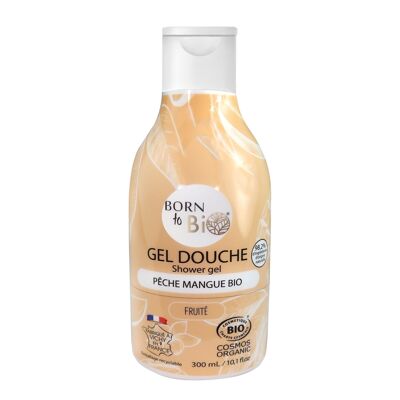 Gel douche Pèche Mangue - Certifié Bio